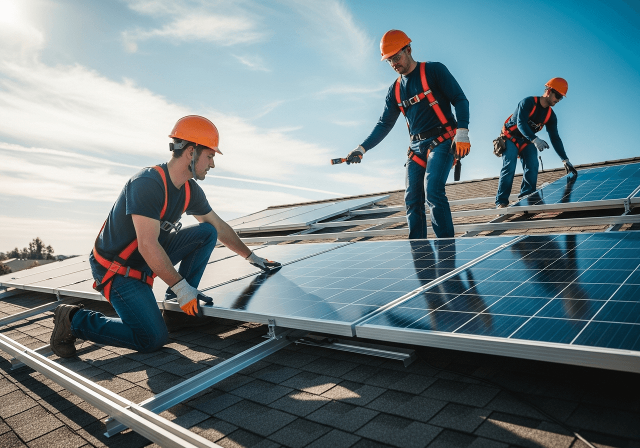Residential Solar Installation